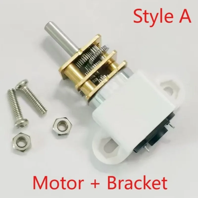 GA12-N20 Motor 3V 6V 12V Metal Gear Wheel 30RPM 50RPM 60RPM 100RPM 150RPM 200RPM 300RPM 600RPM 1000RPM Micro DC Motors