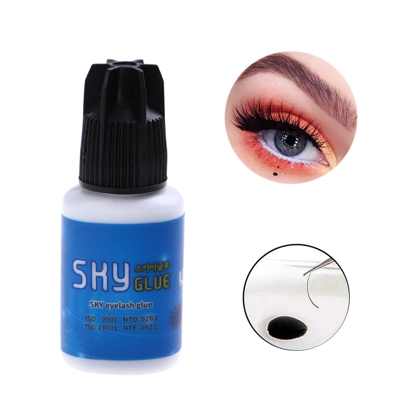 5g Sky S+ Glue 1s Fast Dry Strong False Eyelash Extension Glue Adhesive Glue