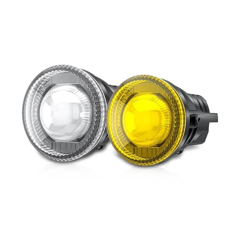 For GWM Haval H9 2024-2026 2nd Gen Golden Eye Fog Light Assembly Auxiliary Lighting Waterproof High Brightness Upgrade Spotlight