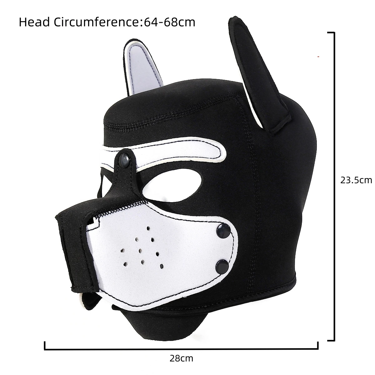 

Nightclub Dance Mask Sponge Dog Head Cover For Cosplay Mask Dress Up Fun Mask Anime Halloween Party Carnival Costume Props