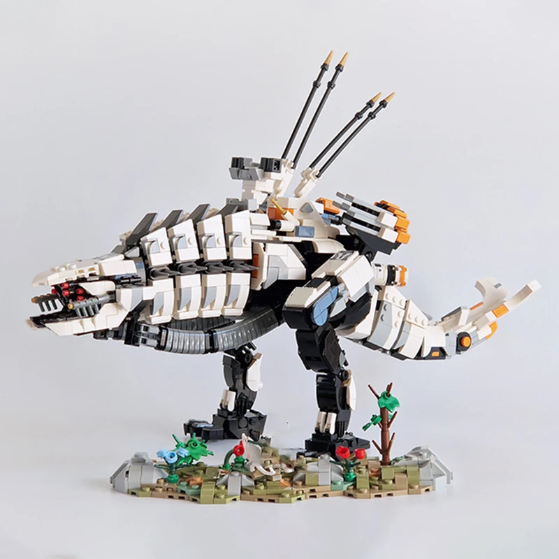 

1596pcs MOC Thunderjaw Icons Model Building Blocks Architecture Toy Christmas Gifts Brick Kids Education DIY Creative Idea Toys