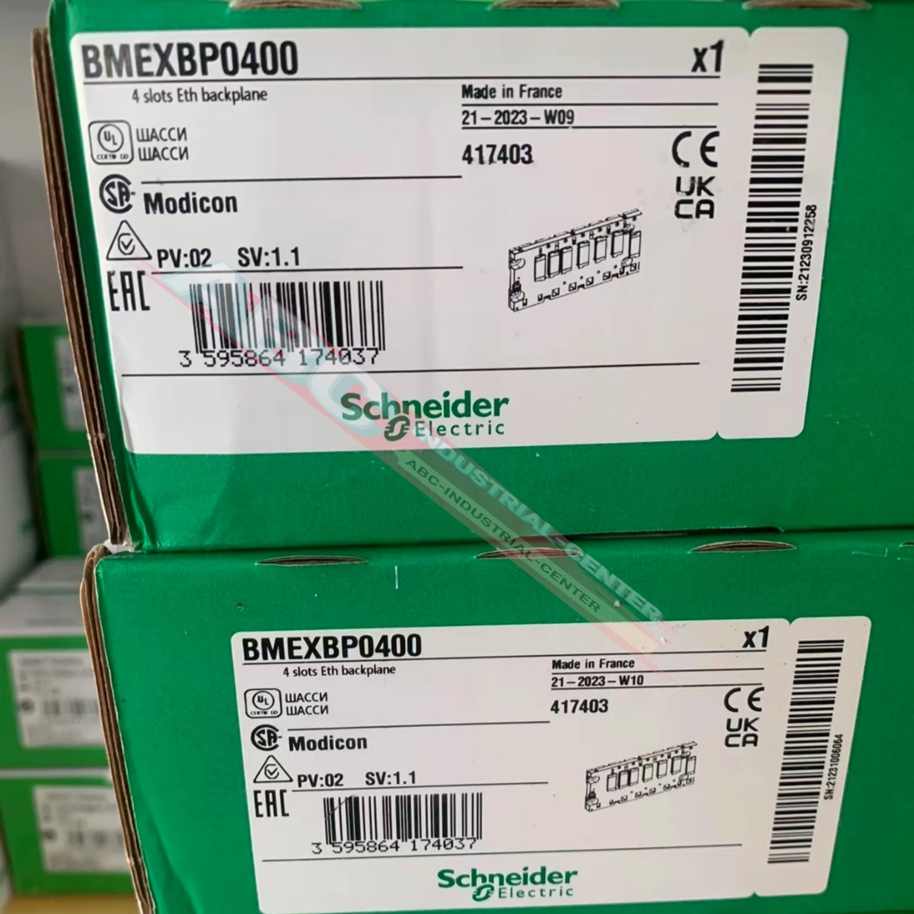 

New original BMEXBP0400 BMXEHC0800 PLC Module