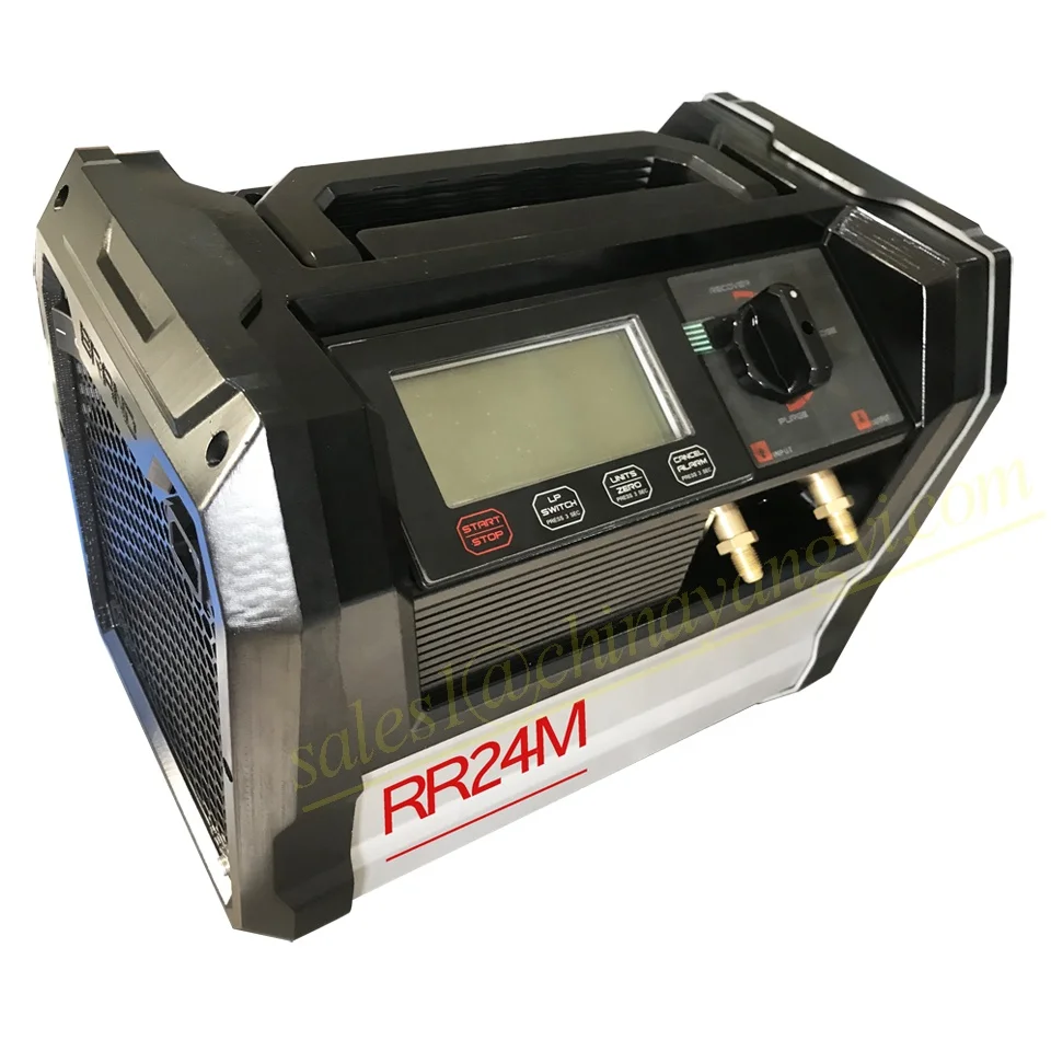 DC Brushless Motor Twin Cylinder Refrigerant Recovery Machine 1HP 32 R1234YF air Conditioner ga s Recycling Machine Unit