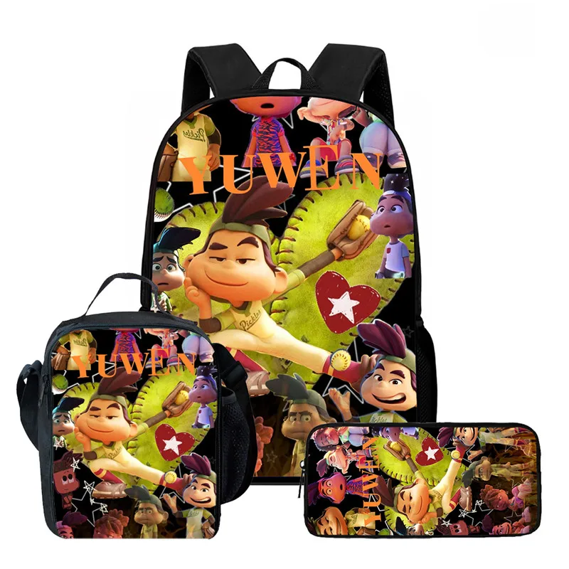 Детский школьный рюкзак с героями мультфильмов Win or Lunch Bags Сумки-карандаши для детей 4-9 лет Легкие школьные сумки для мальчиков и девочек