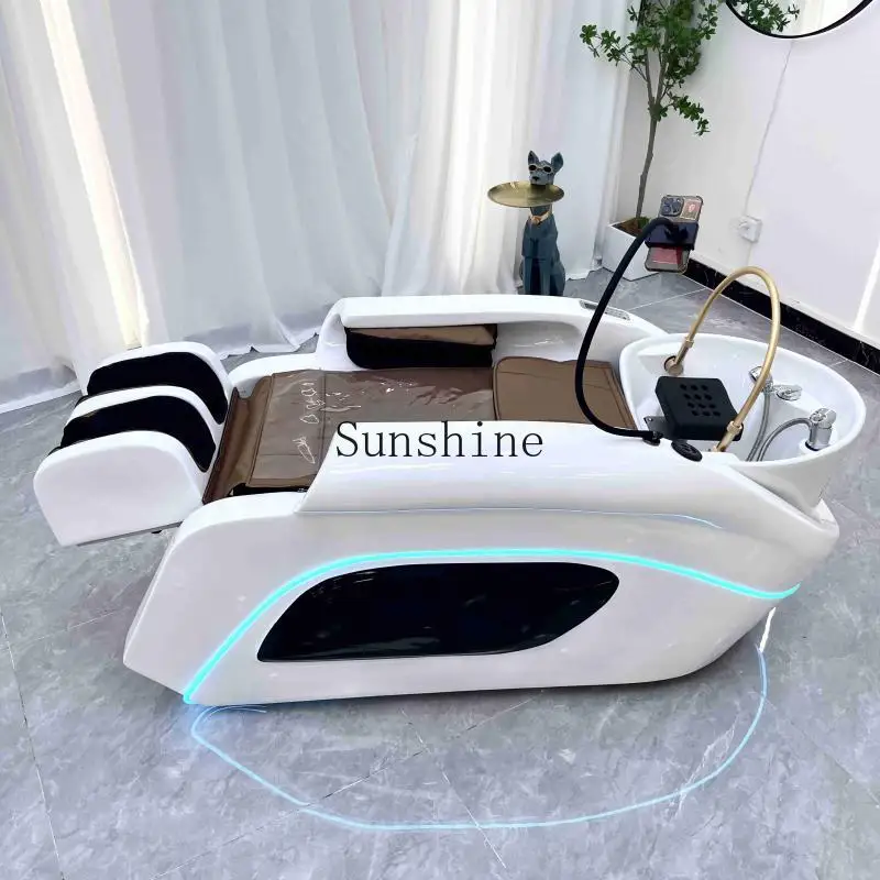 

Automatic intelligent electric massage shampoo bed for hair salon and hair salon