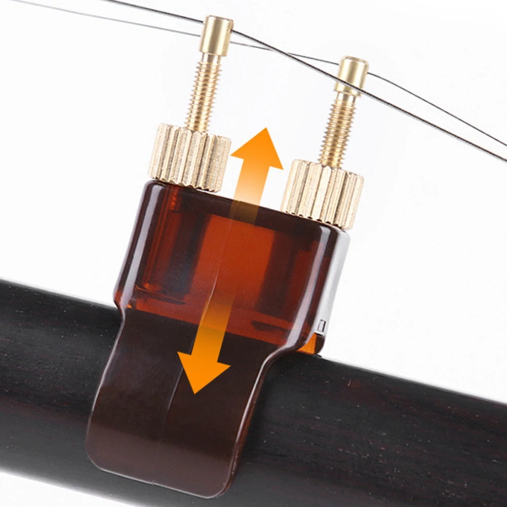 Erhu Fine Tuners 황동 녹 방지 현악기를 다치게하지 않음 Erhu 액세서리 악기 교체 액세서리 HOT