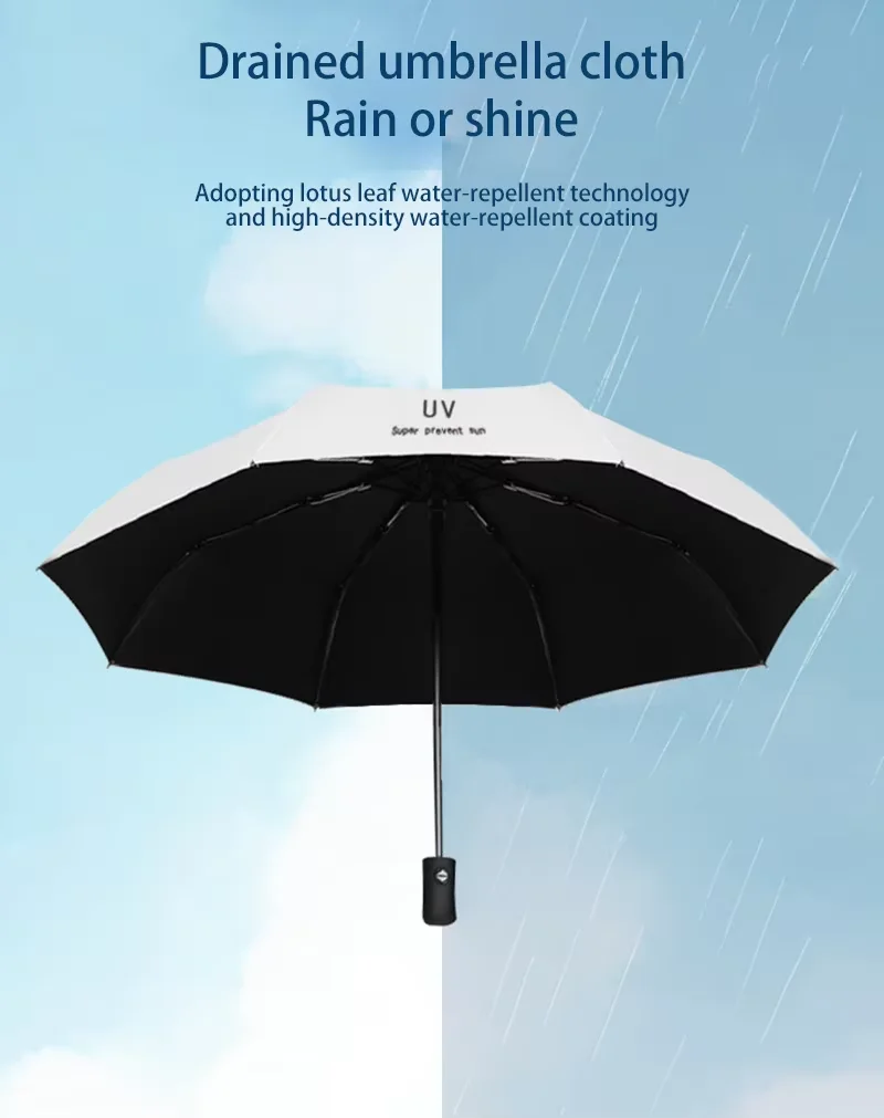 Xiaomi Mini Umbrella Folding Automatic Anti UV Rain Sun Umbrella Portable Windproof Light Women Men Children Parasol Umbrella