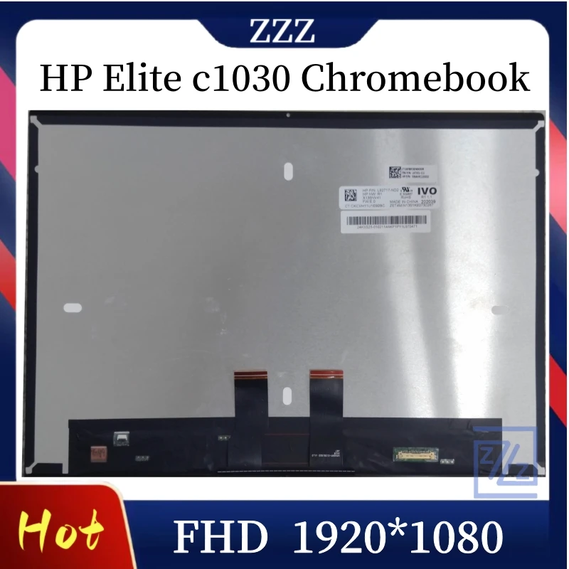 IPS شاشة LCD للكمبيوتر المحمول ، مصفوفة تعمل باللمس ، تجميع شاشة LCD ، تناسب HP Elite c1030 ، Chromebook ، X135NV41 R1 ، LP135WU1 ، SPA1 ، 1920x1280