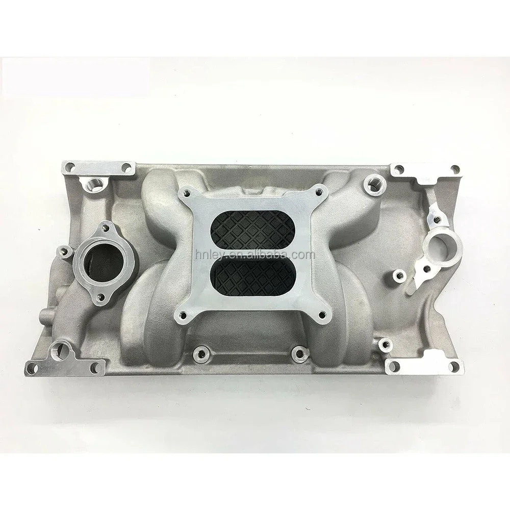 for GM Chevy 350 Single Plane Small Block High Rise Intake Manifold Aluminum SBC Dual Plane RPM Intake manifold 350 400