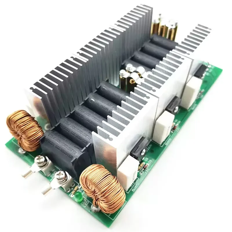 테이프리스 고주파 유도 가열 기계, 담금질 모듈, DIY 키트, 6 튜브 ZVS 3000W 50A