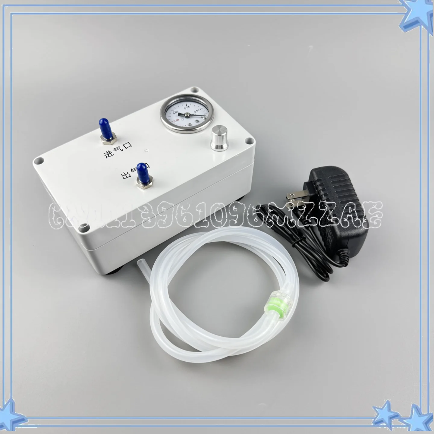 Vacuum Pump with Meter, Lab Instrument for Extraction Sampling Waste Liquid Filtration