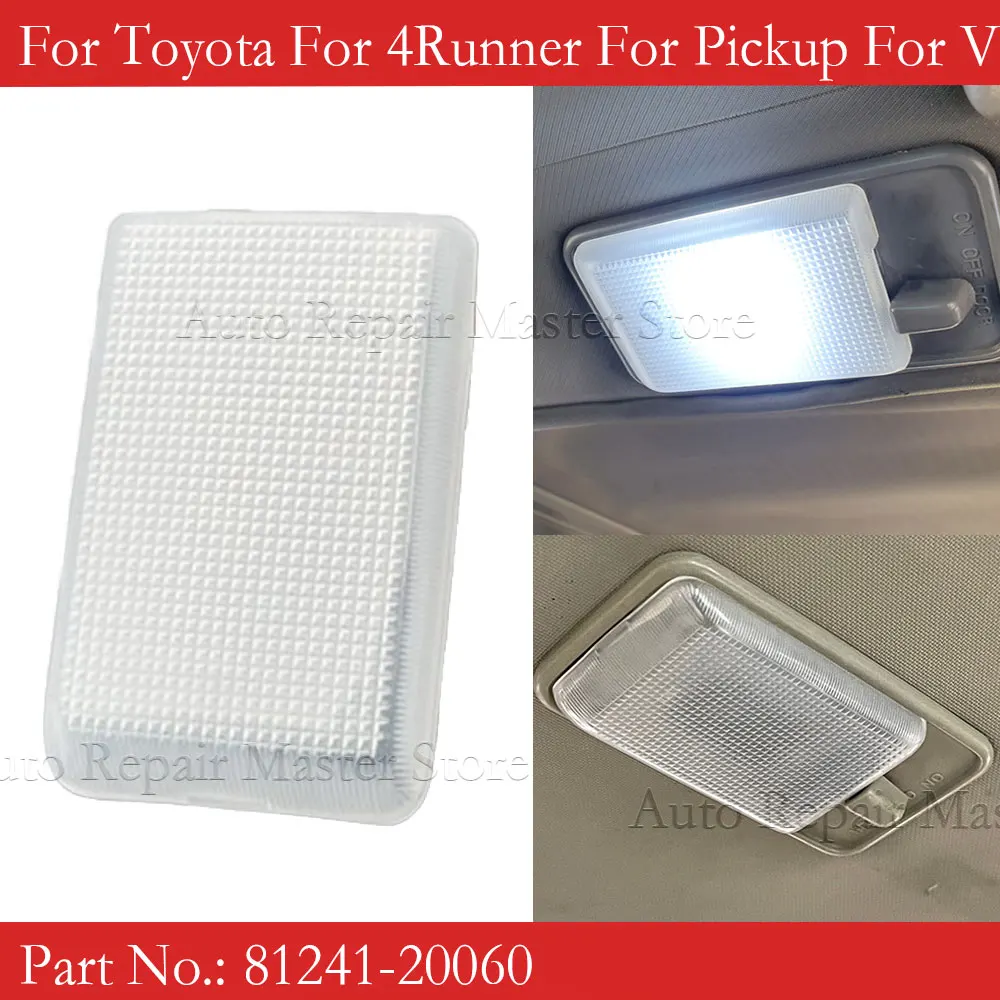 Car Interior Overhead Dome Light Lens Cover For Toyota For 4Runner For Pickup For Van For Tercel Car Lights Cover 81241-20060