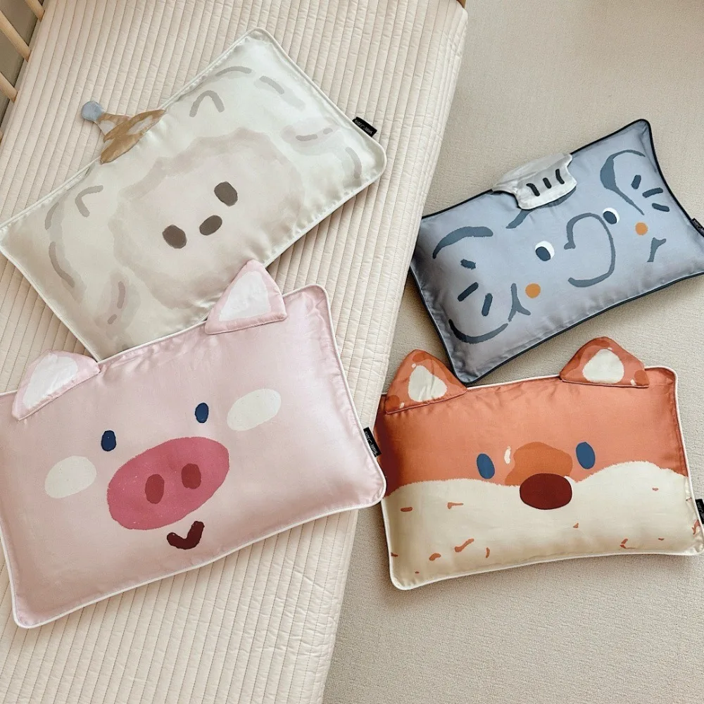 

Домашний текстиль, мягкий мультяшный наволочка, прямоугольный портативный мягкий чехол для подушки, моющийся, уютный чехол для подушки для путешествий