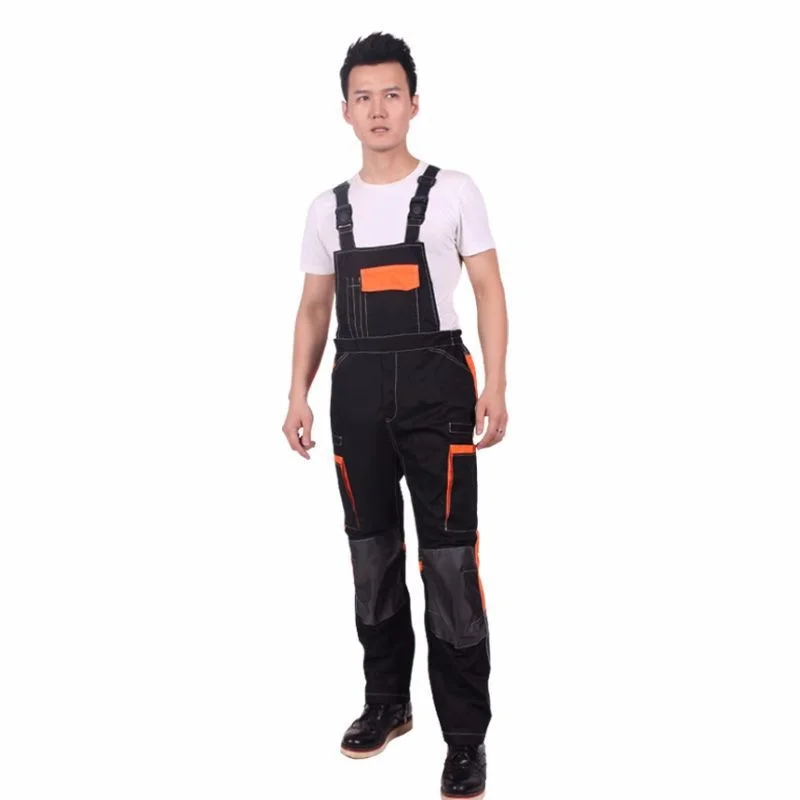 Auto Repair Overalls, Multi-Pocket Overalls, Suspenders, Door And Window Installation Clothing, Elastic Thread Suspenders