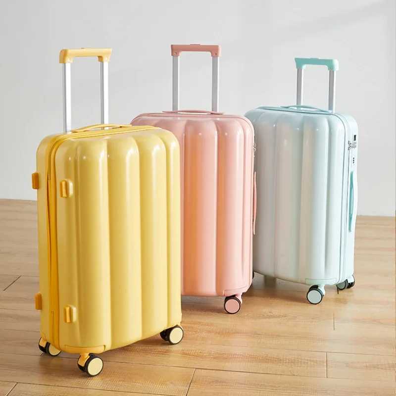 Fashion Suitcase Male and Female Student Suitcase Multi-function Password Box Rechargeable Trolley Box Carry-on Luggage