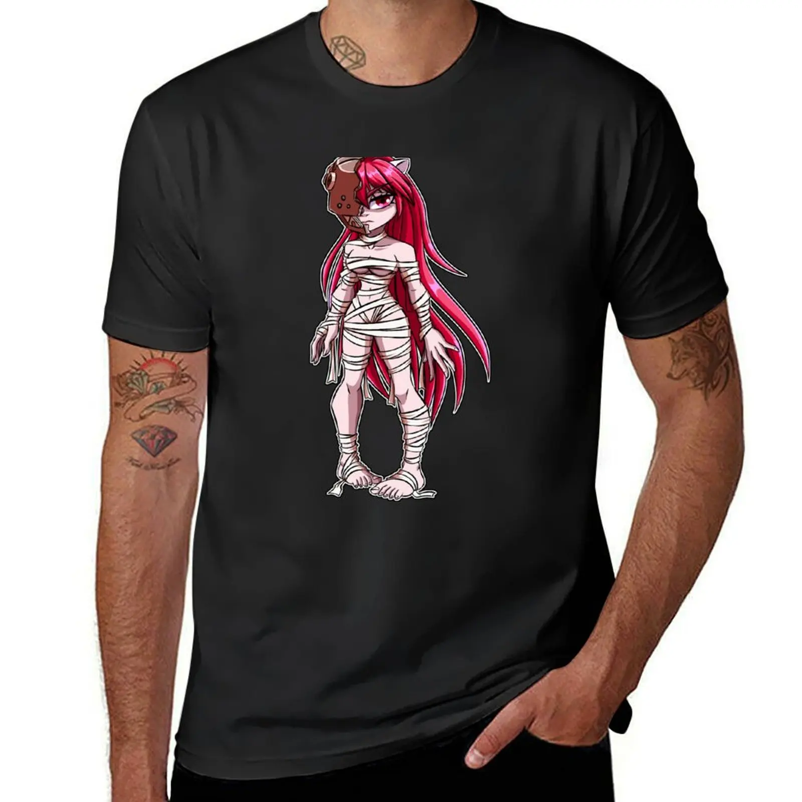 Elfen Lied T-Shirt kawaii clothes boys whites vintage clothes plus sizes sweat shirts, men