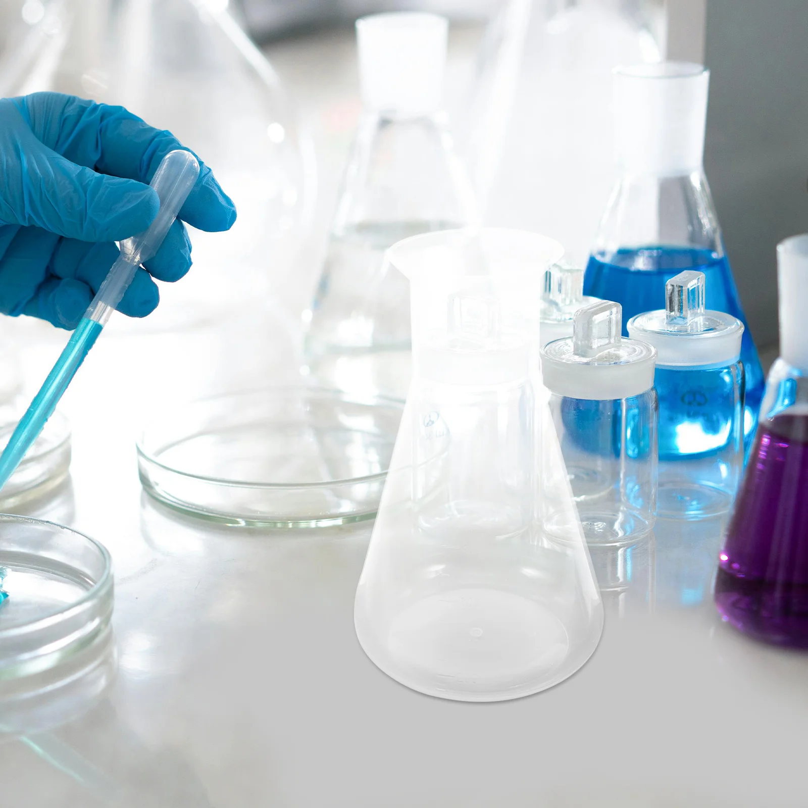 

Laboratory Beaker Plastic Beakers Major Chemistry Equipment Graduated Experimental