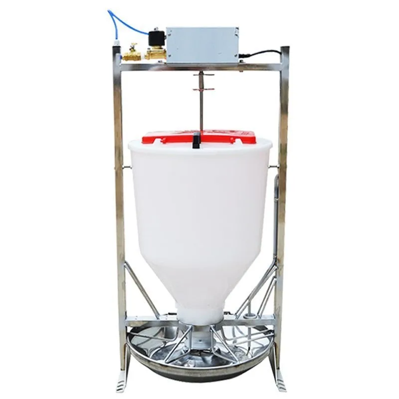 Free feeding pig food stainless steel pig feeding machine y