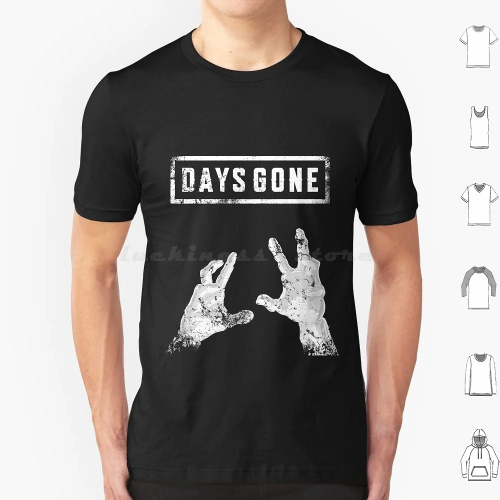 Days Gone Zombie Hands T Shirt 6xl Cotton Cool Tee Days Gone Daysgone Zombies Gamer Games Zeds Deacon