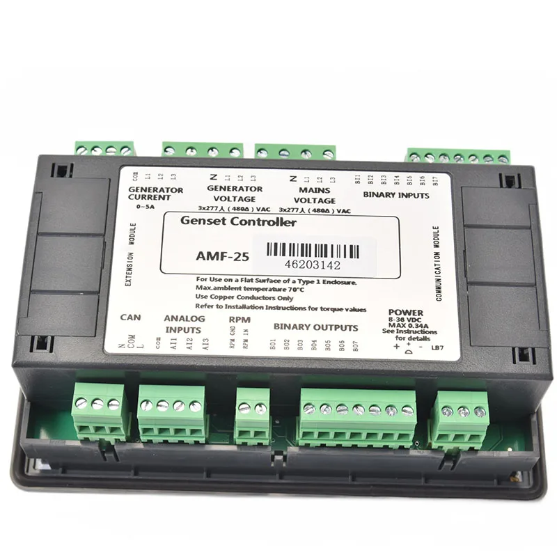 AMF25 Original Diesel Generator Set Controller Generator Automatic Start Stop Control Module