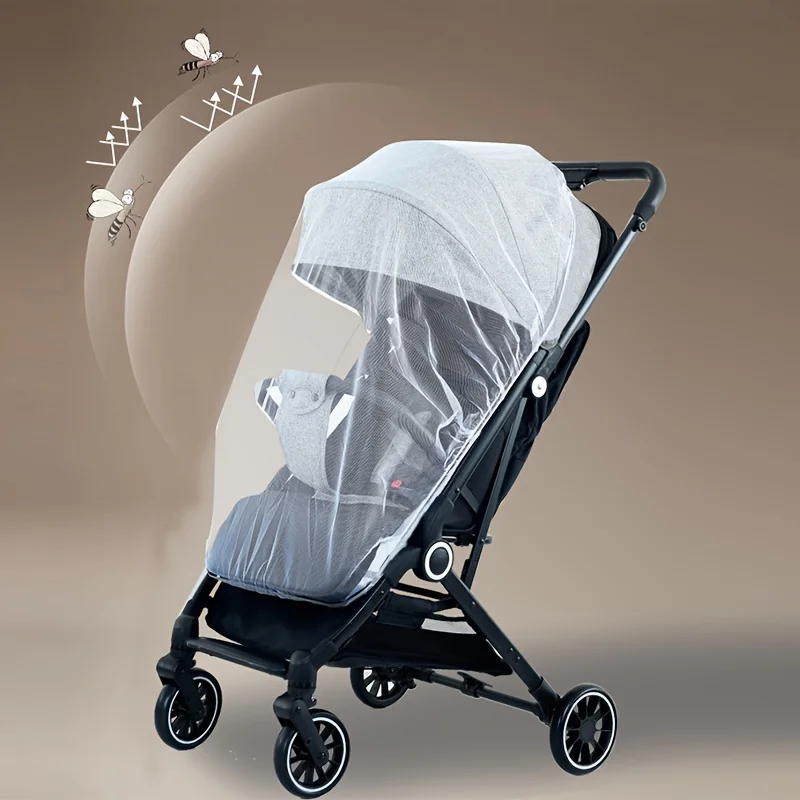 

1 home baby stroller mosquito net cover, sunshade and windproof mesh