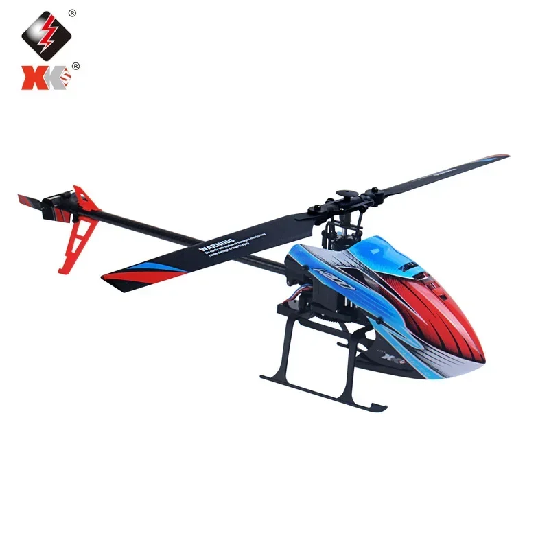 Weili Xk K200 K127 Four Way Single Blade Aileron Free Remote Control Helicopter With Air Pressure Fixed Height Positioning Toy