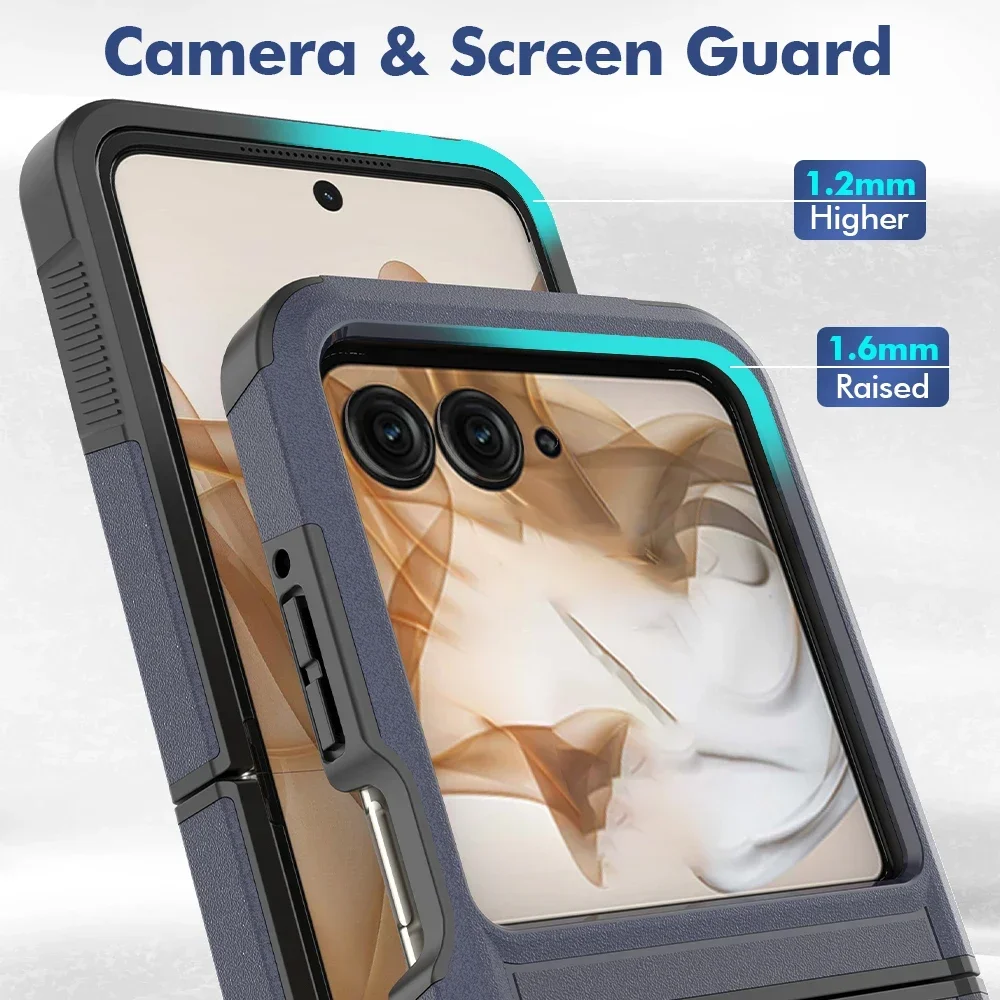 Rugged Armor OTT-BOX Defender Phone Case For Motorola Razr 70 60 50 Razr 2026 2025 2024 PC+TPU Original Shockproof Protect Cover - view 2