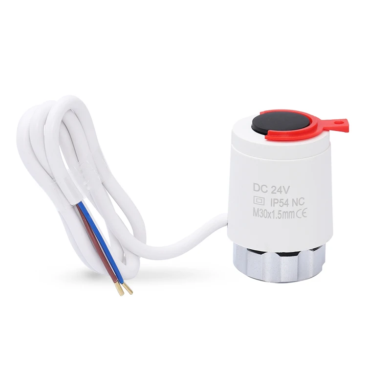 1/5/10 PiecesB10-24V Normally Closed NC / Open NO  M30*1.5mm Electric Thermal Actuator for Underfloor Heating TRV Radiato