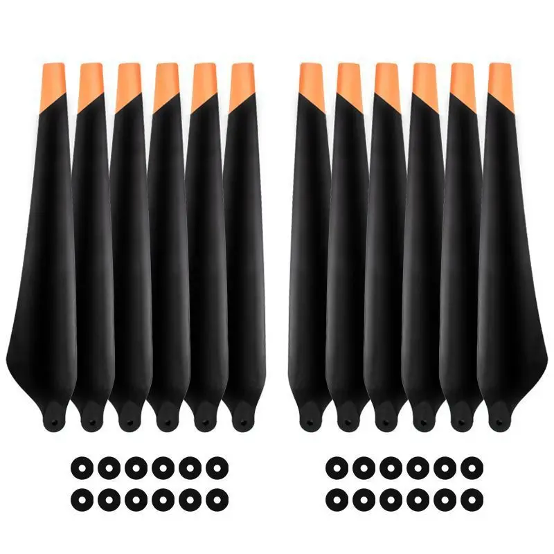 新しい農業ドローンプロペラブレード DJI T30 プロペラブレード (12 個全体セット 3 ペア CCW + 3 ペア CW) ブラック/ホワイト