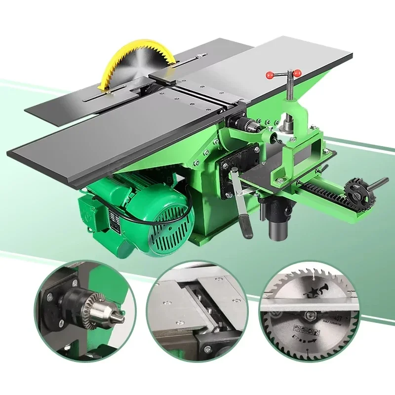 All-in-One Woodworking Machine - Versatile Wood Processing Tool For Carpentry