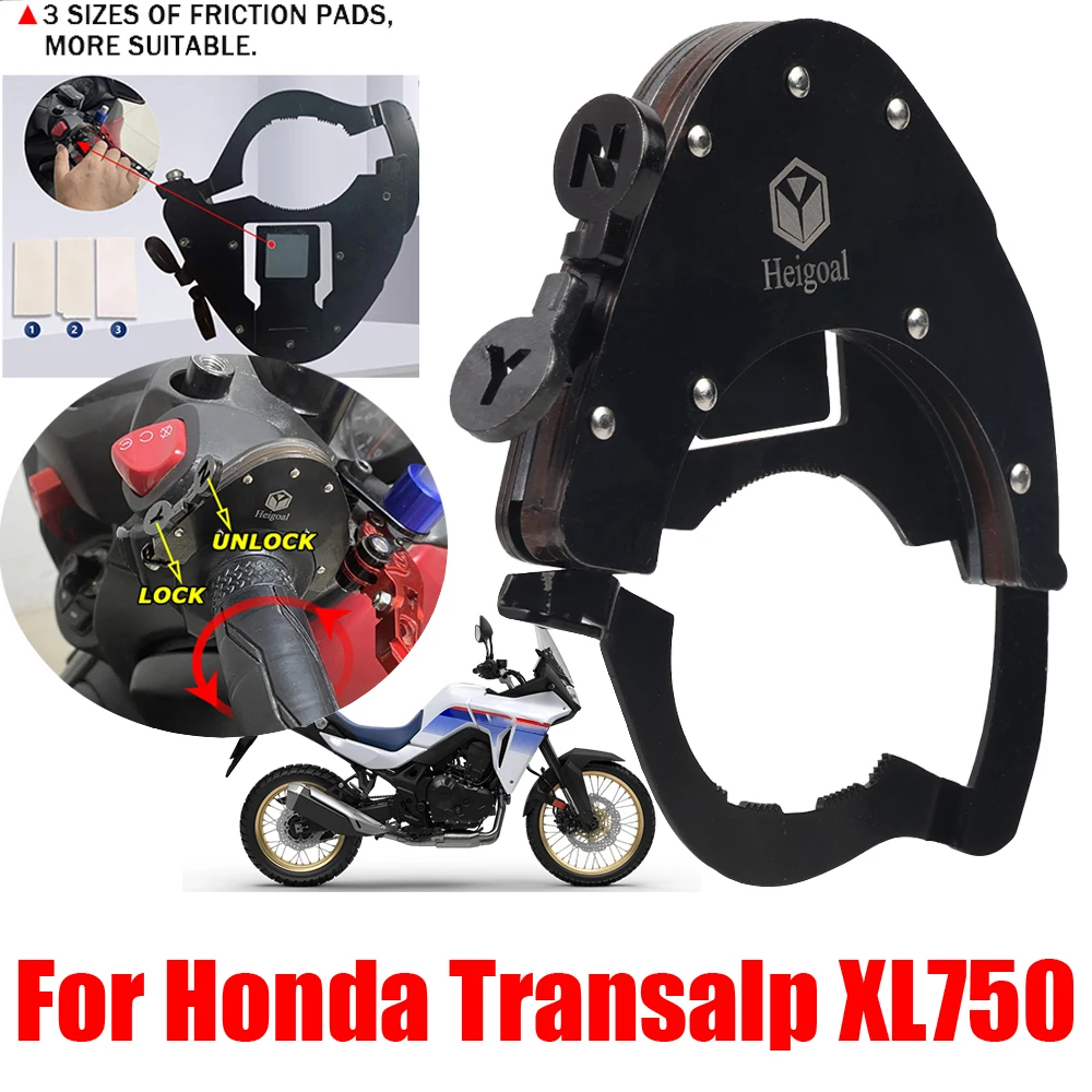 

For Honda TRANSALP XL750 XL 750 2023 Motorcycle Accessories Cruise Control Handlebar Throttle Lock Assist Speed Control Parts