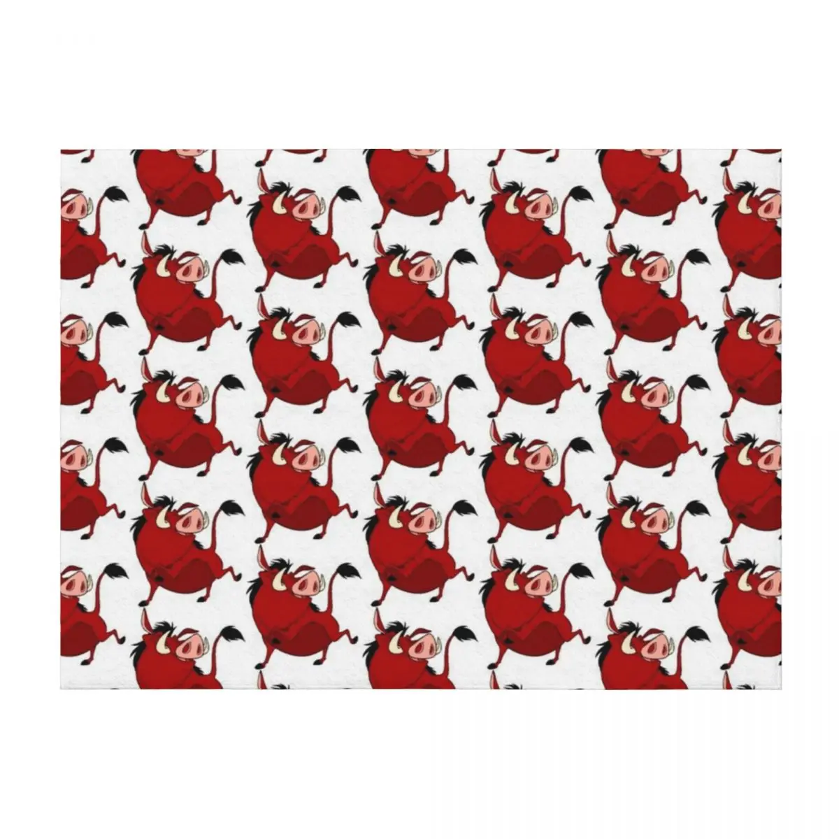 

Pumba Throw Blanket warm for winter Hair Loose Blankets