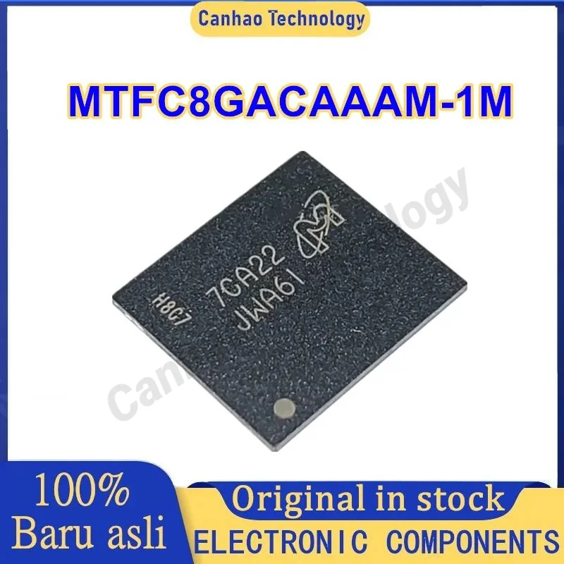 

MTFC8GACAAAM-1M WT JWA61 Package BGA153 memory IC New original