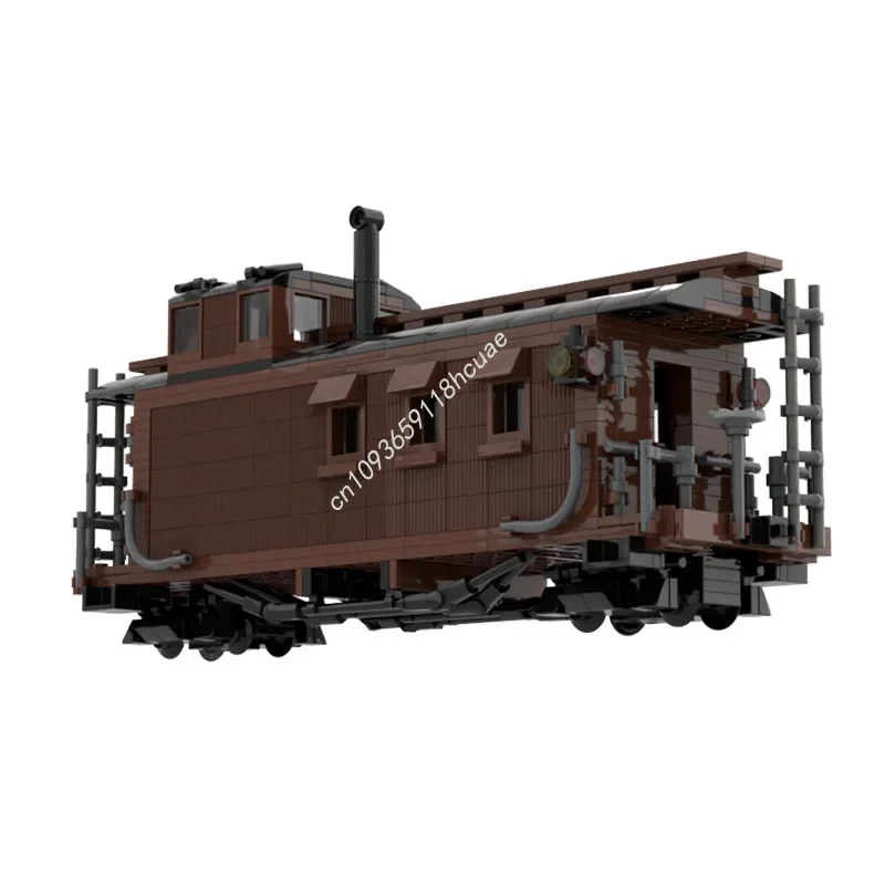 

650 шт. MOC D&RGW узкий кабазозский поезд строительные блоки креативная рождественская игрушка в подарок STEM STEAM обучение практическое способность