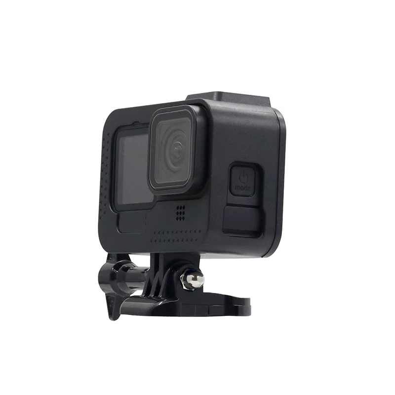 Protective Frame Case with Cold Shoe Adapter For GoPro Hero 12 11 10 9 Black Action Camera Accessories