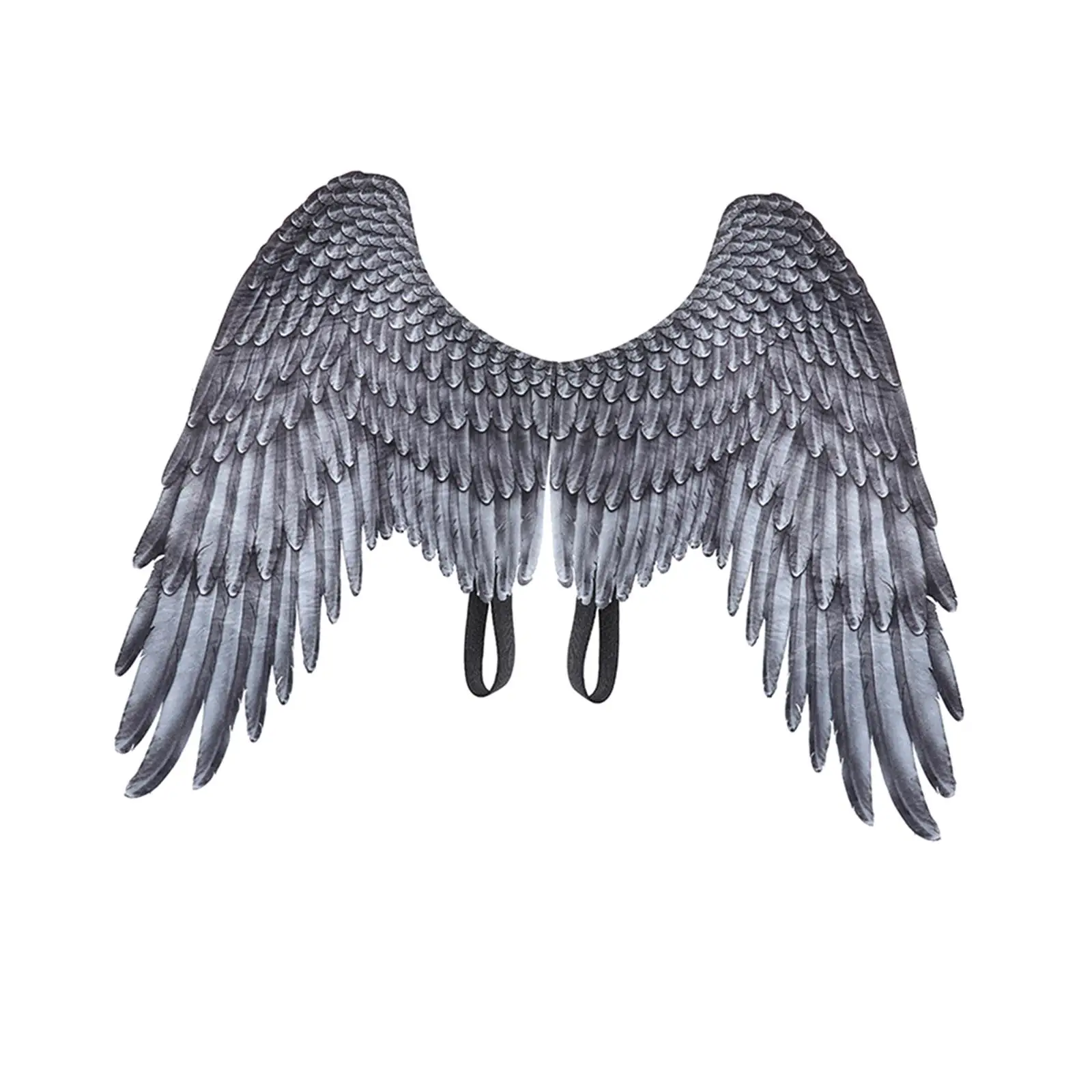 Halloween Angel Costume Cosplay Wing Kids Size Non Woven Fabric Elastic Shoulder