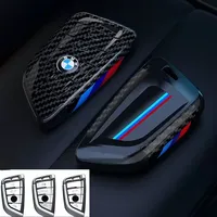 Car Carbon Fibre Key Cover Case Shell For BMW X1 X3 X4 X5 F15 X6 F16 G30 7 Series G11 F48 F39 520 525 F30 118i 218i Accessories