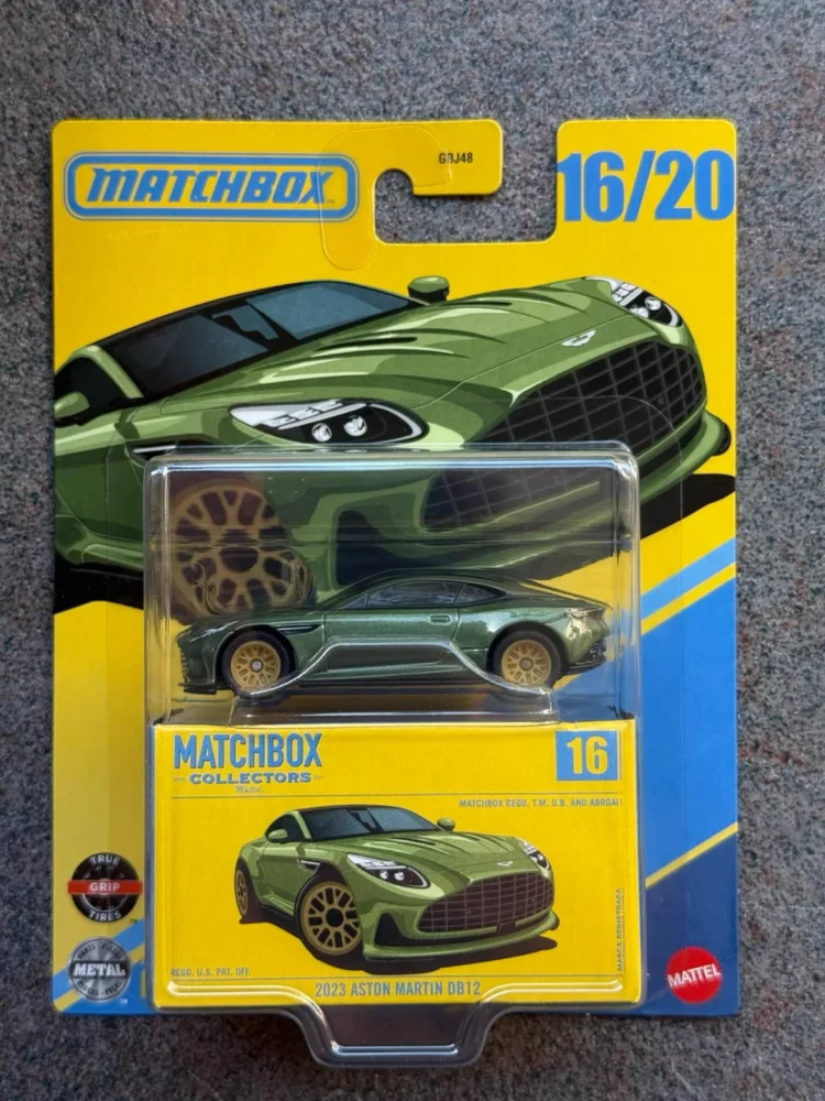 Boîte d'allumettes collectionneurs série Gbj48 Porsche 911 Aston Martin Jeep Fc Toyota Supra Bentley r-type 1/64 moulé sous pression Mini modèle de voiture jouet