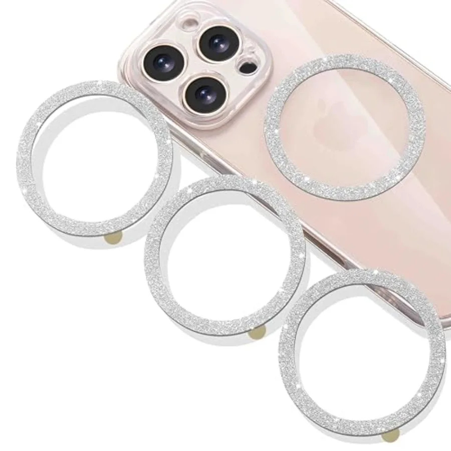 

Universal Metal Rings Compatible with Magsafe Sticker for All Phone Cases Wireless Charging Magnetic Car Mount/Phone Holder Con