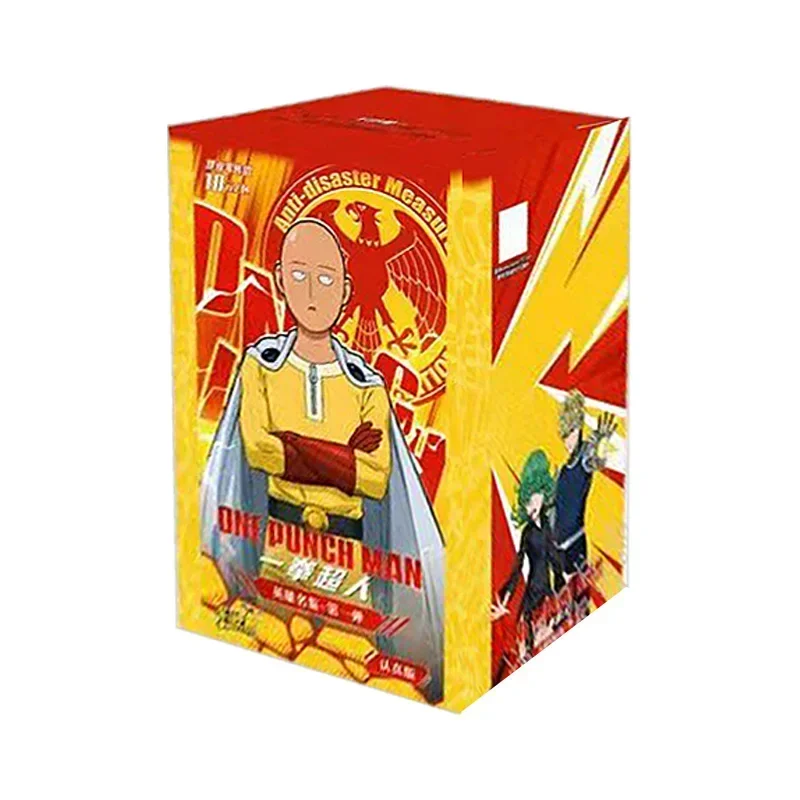 

KAYOU ONE PUNCH-MAN Hero Namebook Serious Version Series 1 Whole Box Genuine Collection Card Saitama Anime Peripherals Kids Gift