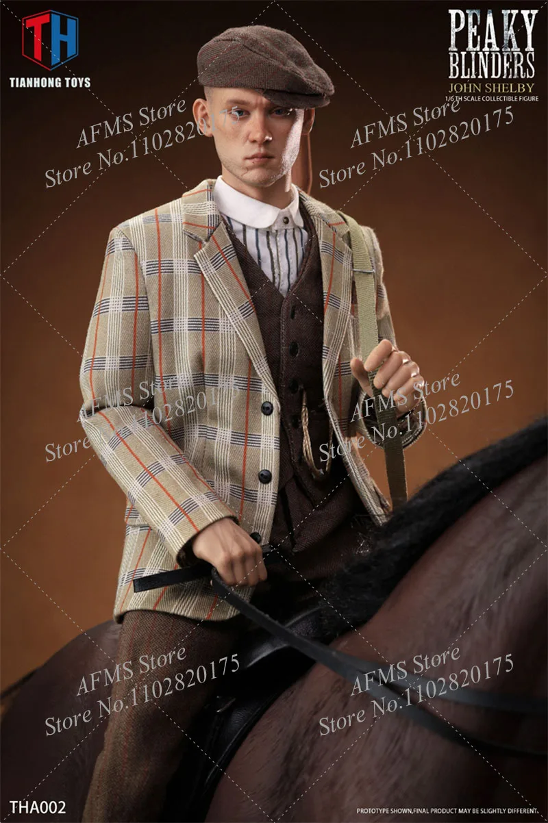 

THA002 1/6 Scale Collectible Figure Peaky Blinders Johnshelby Classic Movie Dolls Full Set 12Inch Men Soldier Action Figure Toys