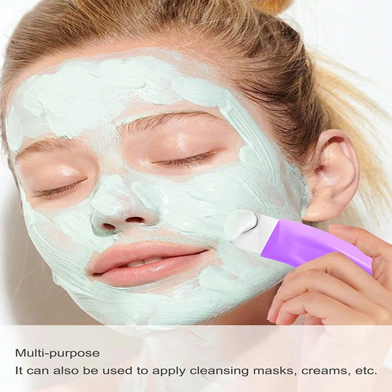 1 Ferramenta manual de remoção de cravo – Raspador facial suave, limpeza profunda e desobstrução de poros, plástico sem fragrância