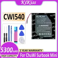 KiKiss Battery 5300mAh For ChuWi Surbook Mini NV30140146-2S NV301401462S CWI540 Tablet PC Bateria