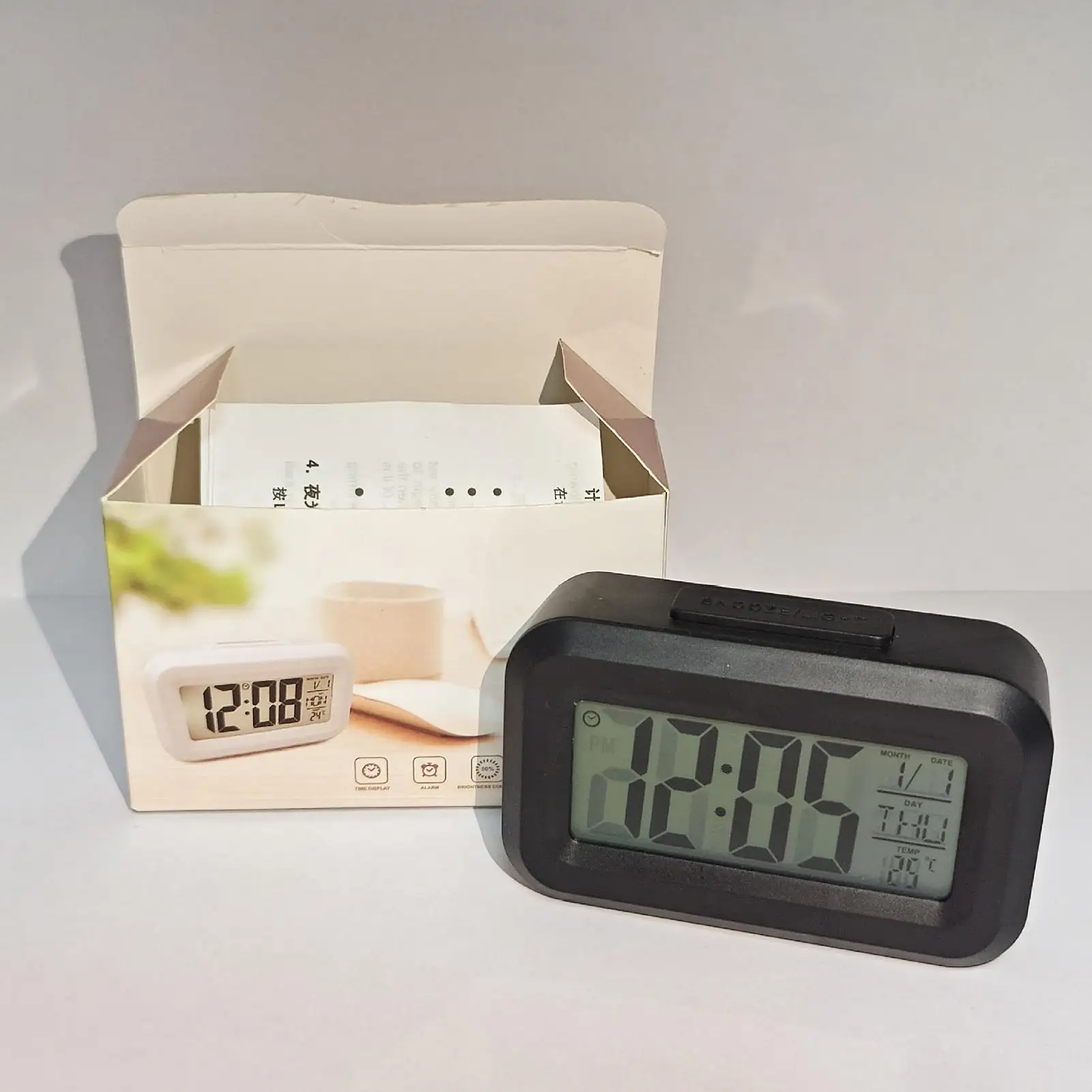 Digital Alarm Clock Small Creative Multifunctional Electronic Children Alarm Clock for Bedroom Living Room Study Room Home