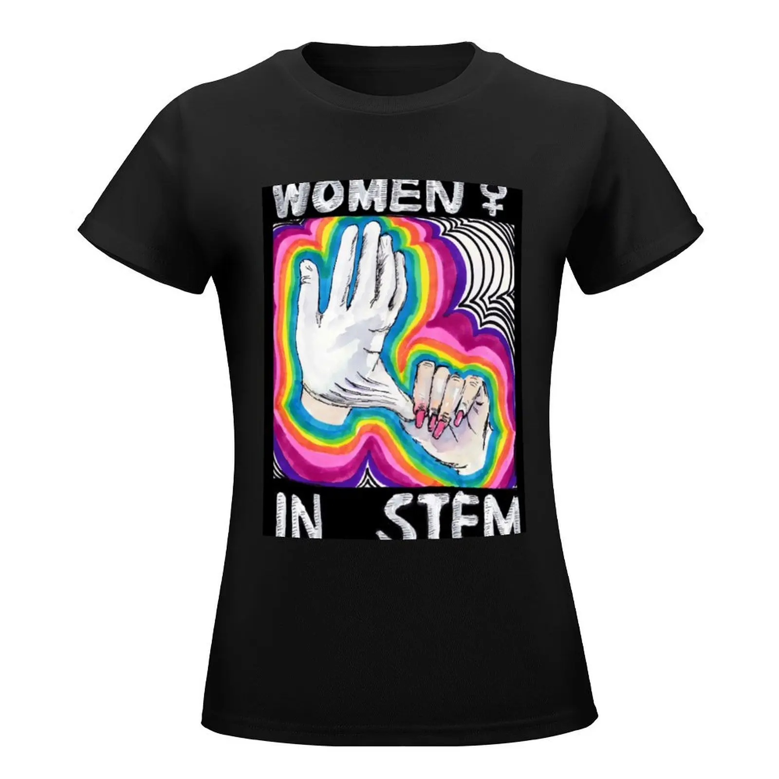 Women in STEM T-Shirt funny shirts graphic tees korean fashion t shirt Women