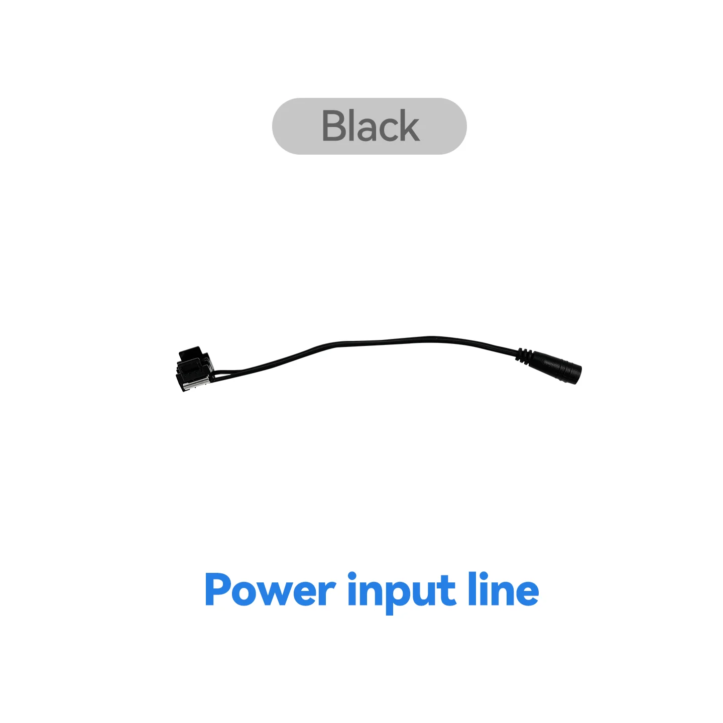 LCD Electronic Price Label Power Input Line ESL Accessory White Black LCD E-ink Price Tags Installation Accessories