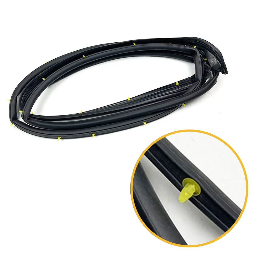 Left Front Car Door Weatherstrip Trim Rubber Seals Strip For Honda Accord Sedan 2008 2009 2010-2012 Car Accessories #72350TA5A02