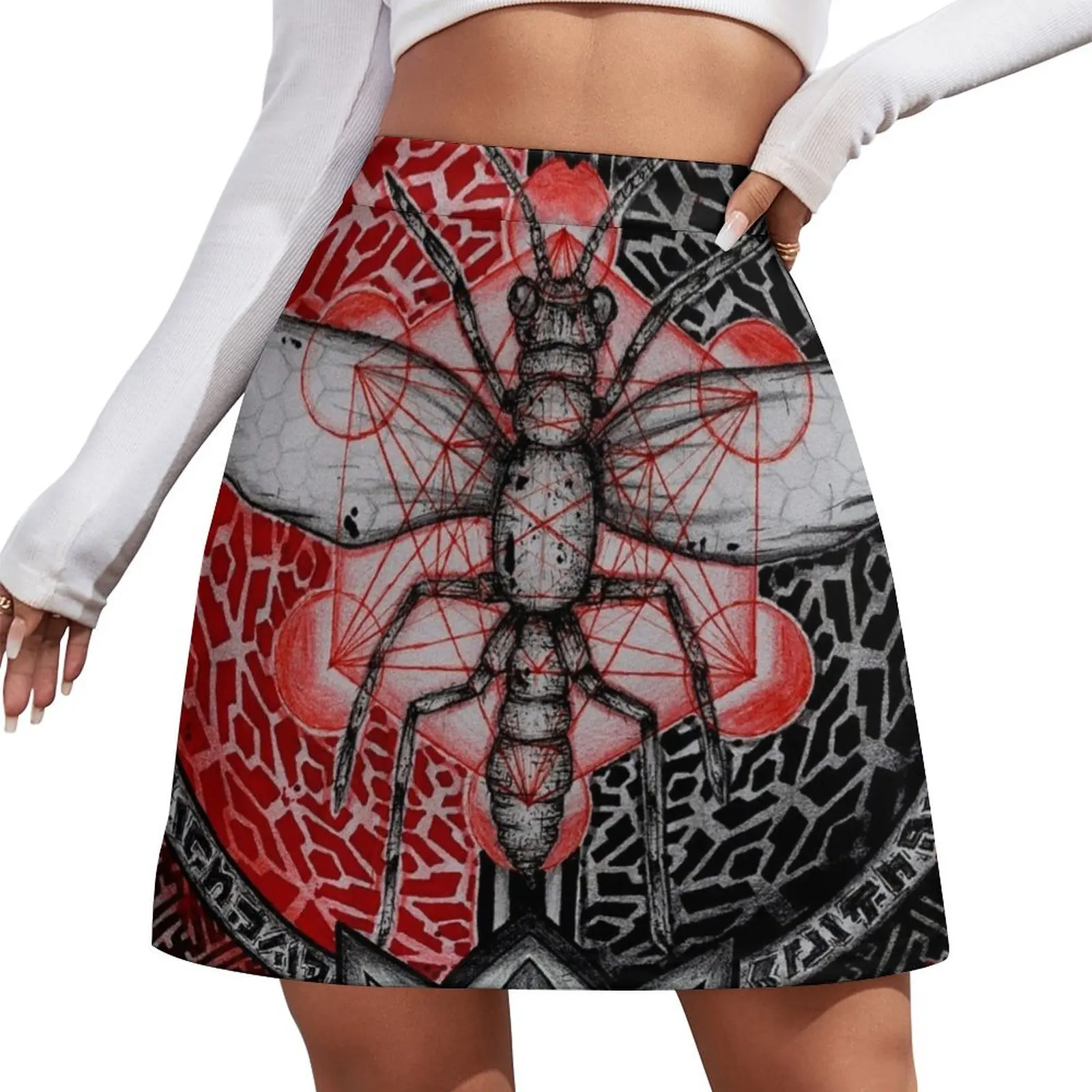 

Haku Mini Skirt skorts for women dress women summer Kawaii