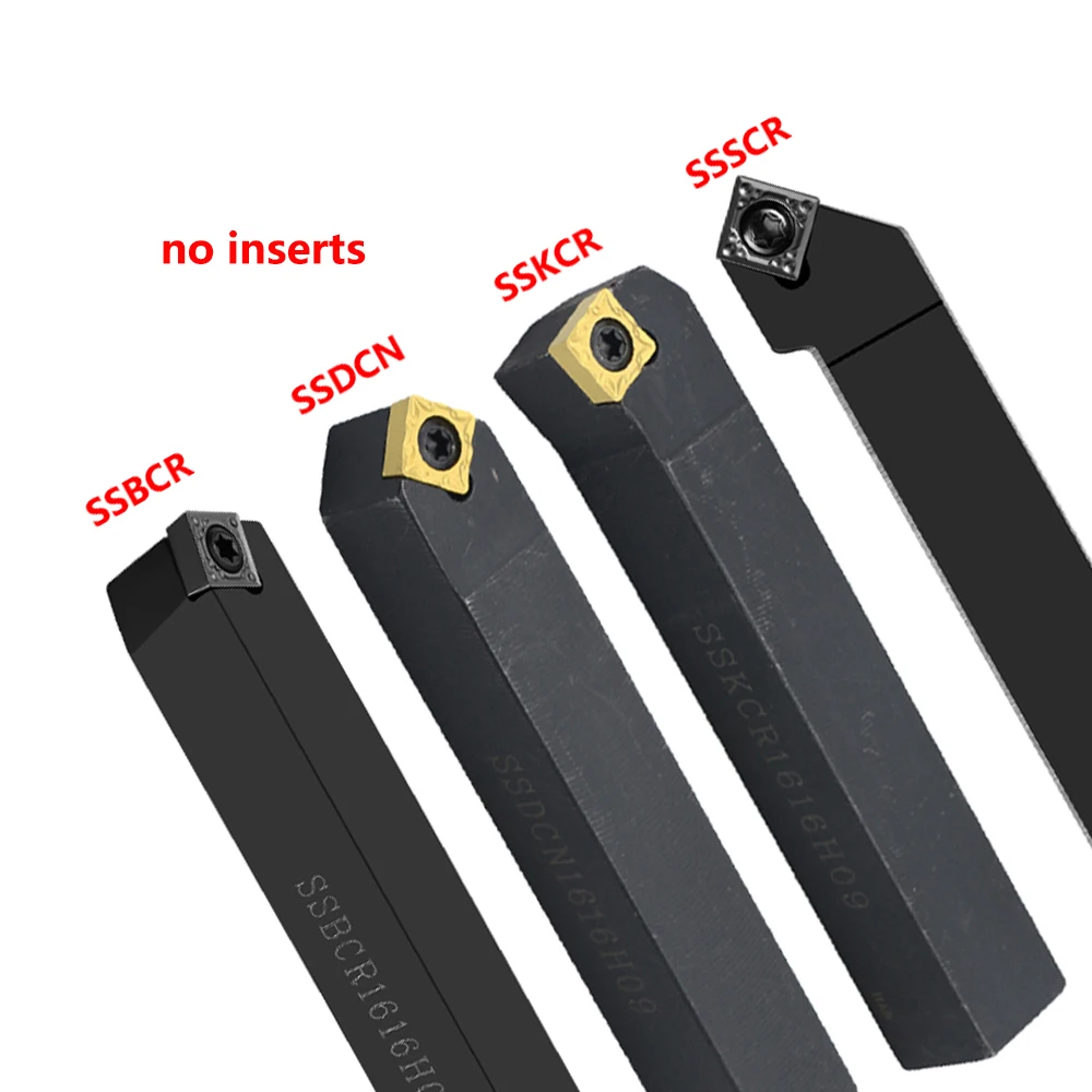 

1pcs Screw External Tools Holder SSBCR1212H09 SSDCN1010H09 SSKCR1212 SSBCR SSDCN SSKCR SSSCR 10/16/20/25mm SSDCN1616 CNC Shank