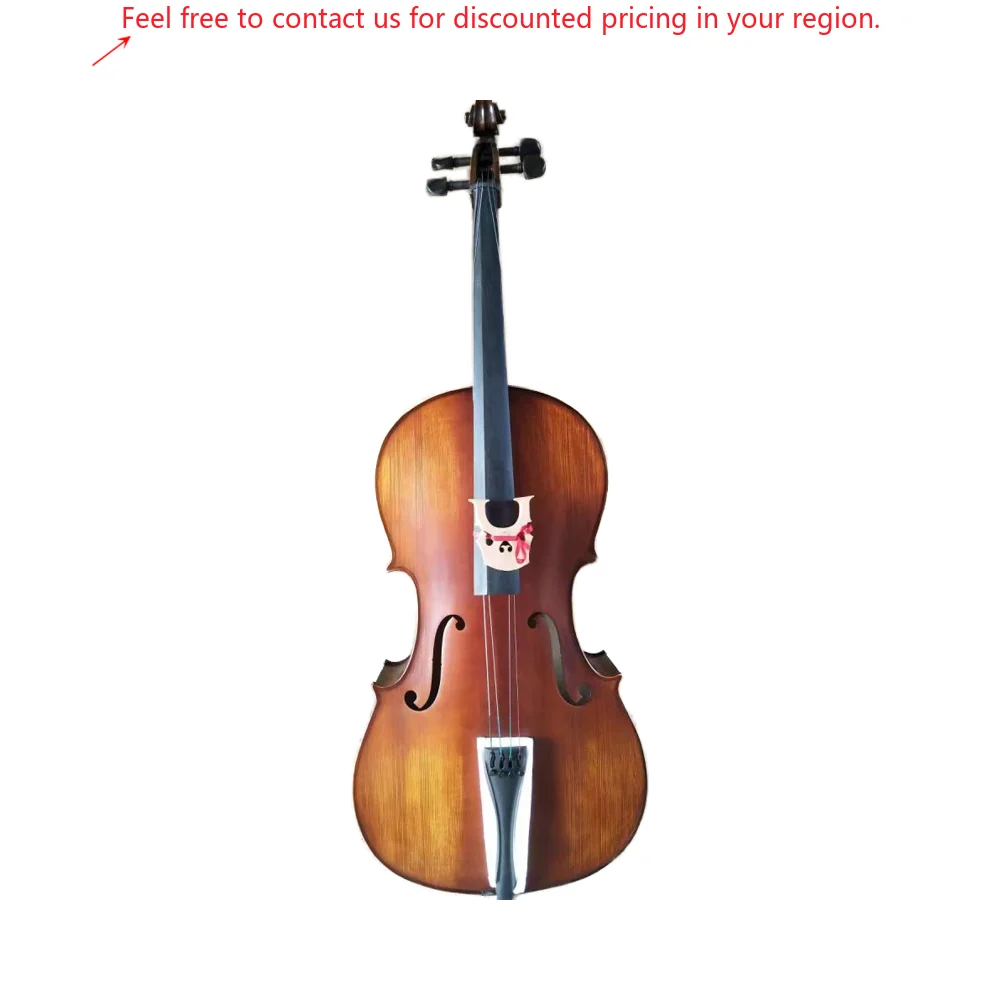 

Solid Wood Matte Flat Popular Professional Handmade Flame Cello